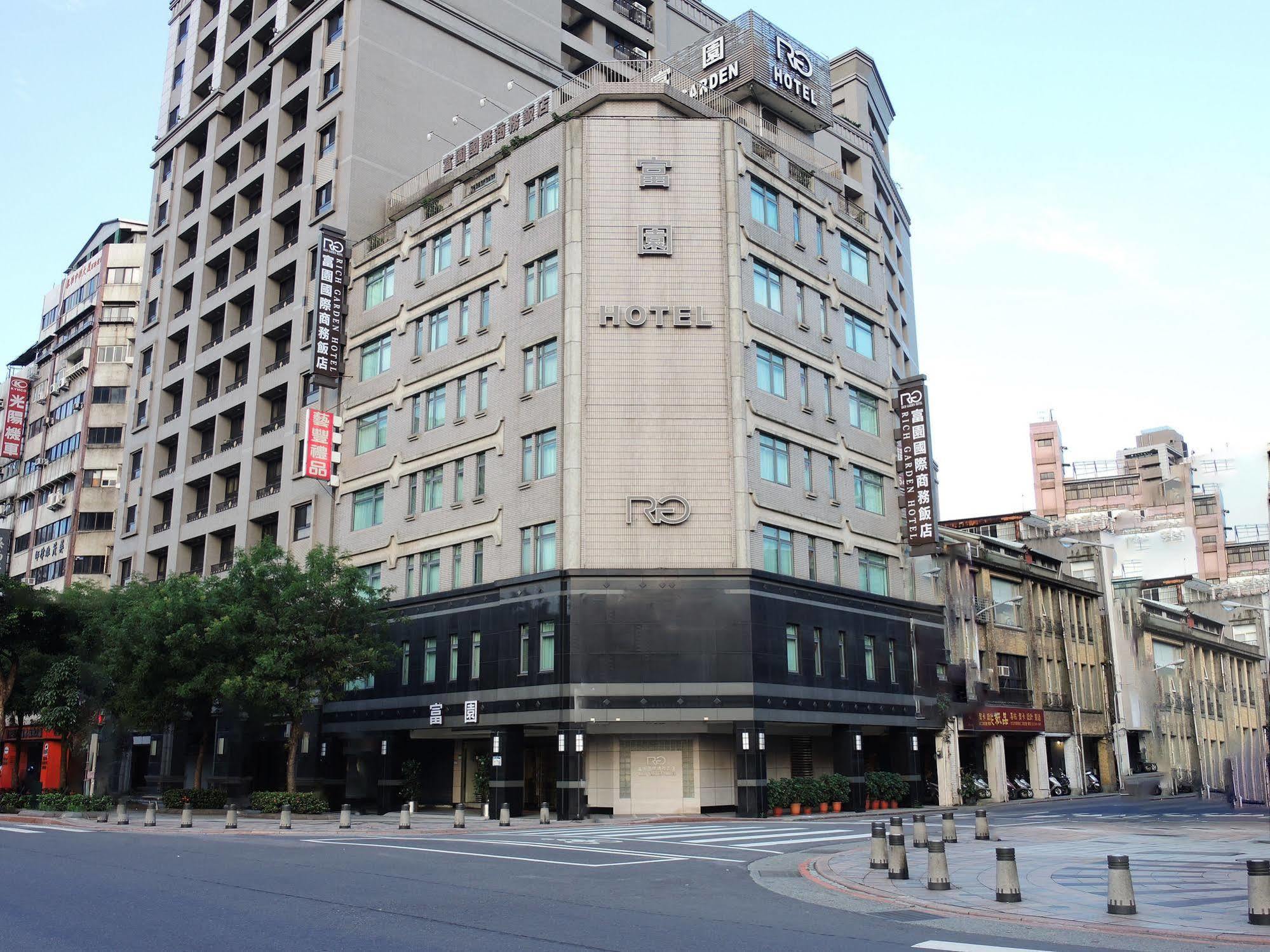 טאיפיי Rich Garden Hotel מראה חיצוני תמונה